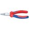 Chrome-plated/insulated round nose pliers type 22 05